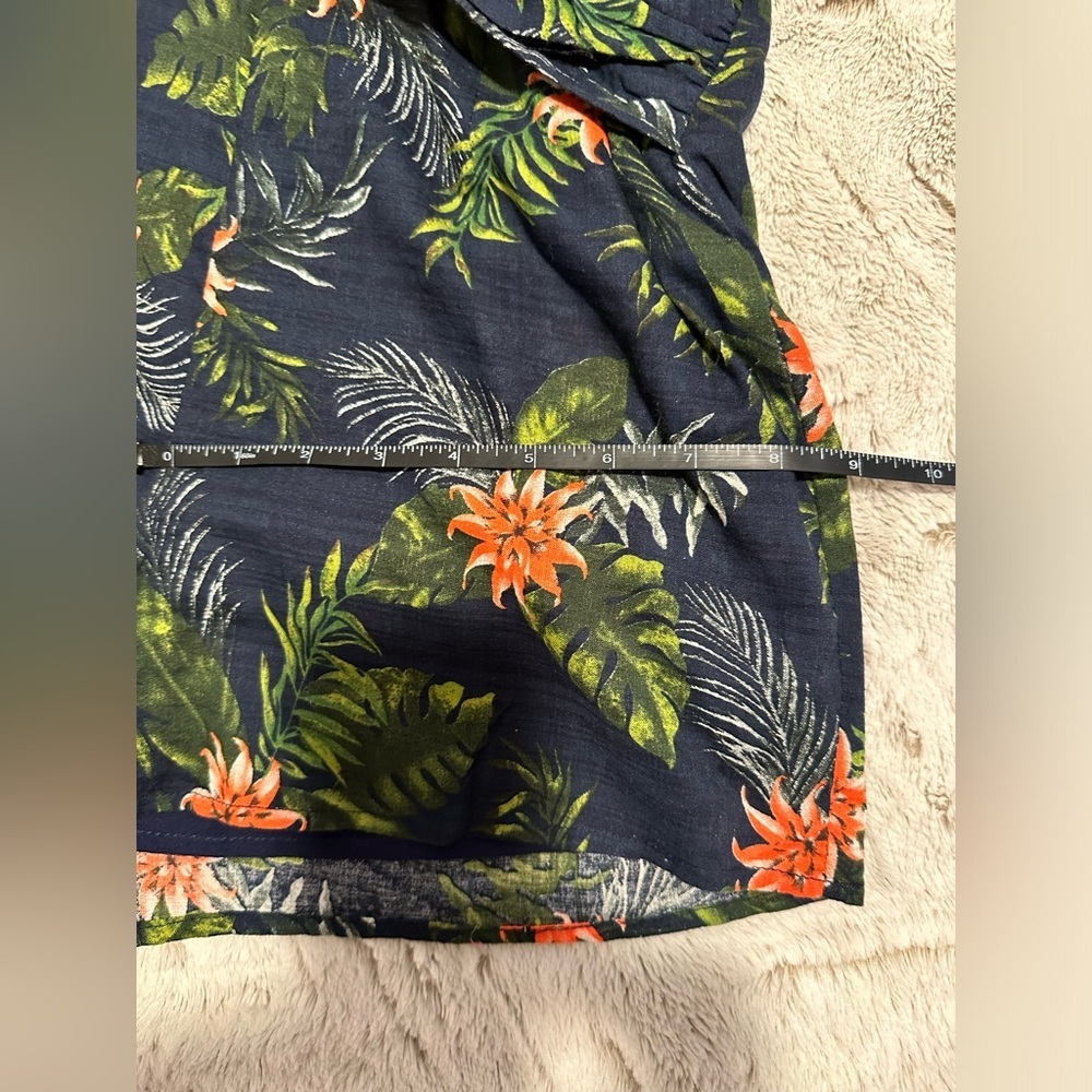 Everly Tropical Floral Romper - Picture 9 of 15